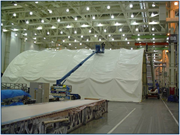 13 Boeing - Containment Building within a Production Building - Industrial Fabric Buildings -