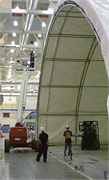 14 Boeing - Containment Building within a Production Building - Industrial Fabric Buildings -
