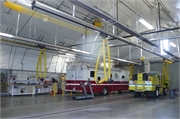 24 Fire Station Inside - Industrial Fabric Buildings -