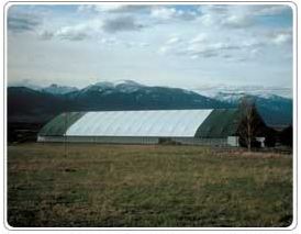 Fabric Covered Steel Truss Dairy Farm Buildings and Barns 6 - Milestones Building & Design