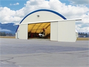 023 Aircraft Helicopter Hanger Arch Building