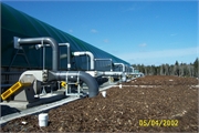008 Compost Recycling Facility Aeration System - Peak-Arch Design Fabric Buildings - Milestones 360.366.3077