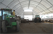 012 Compost Cattle Manure Digesting - Arch Design Fabric Buildings - Milestones 360.366.3077