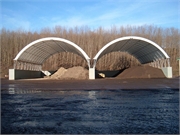 051 Salt and Sand Storage - Arch Design Fabric Buildings - Milestones 360.366.3077