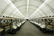 071 Golf Cart Storage - Arch Design Fabric Buildings - Milestones 360.366.3077