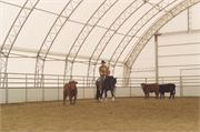 074 Riding and Roping Arena - Arch Design Fabric Buildings - Milestones 360.366.3077