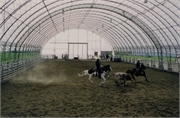 075 Riding and Roping Arena - Arch Design Fabric Buildings - Milestones 360.366.3077