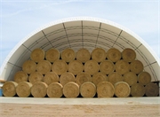 106 Hay Storage - Arch Design Fabric Buildings - Milestones 360.366.3077